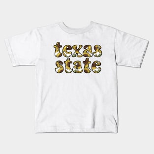 texas state flower Kids T-Shirt